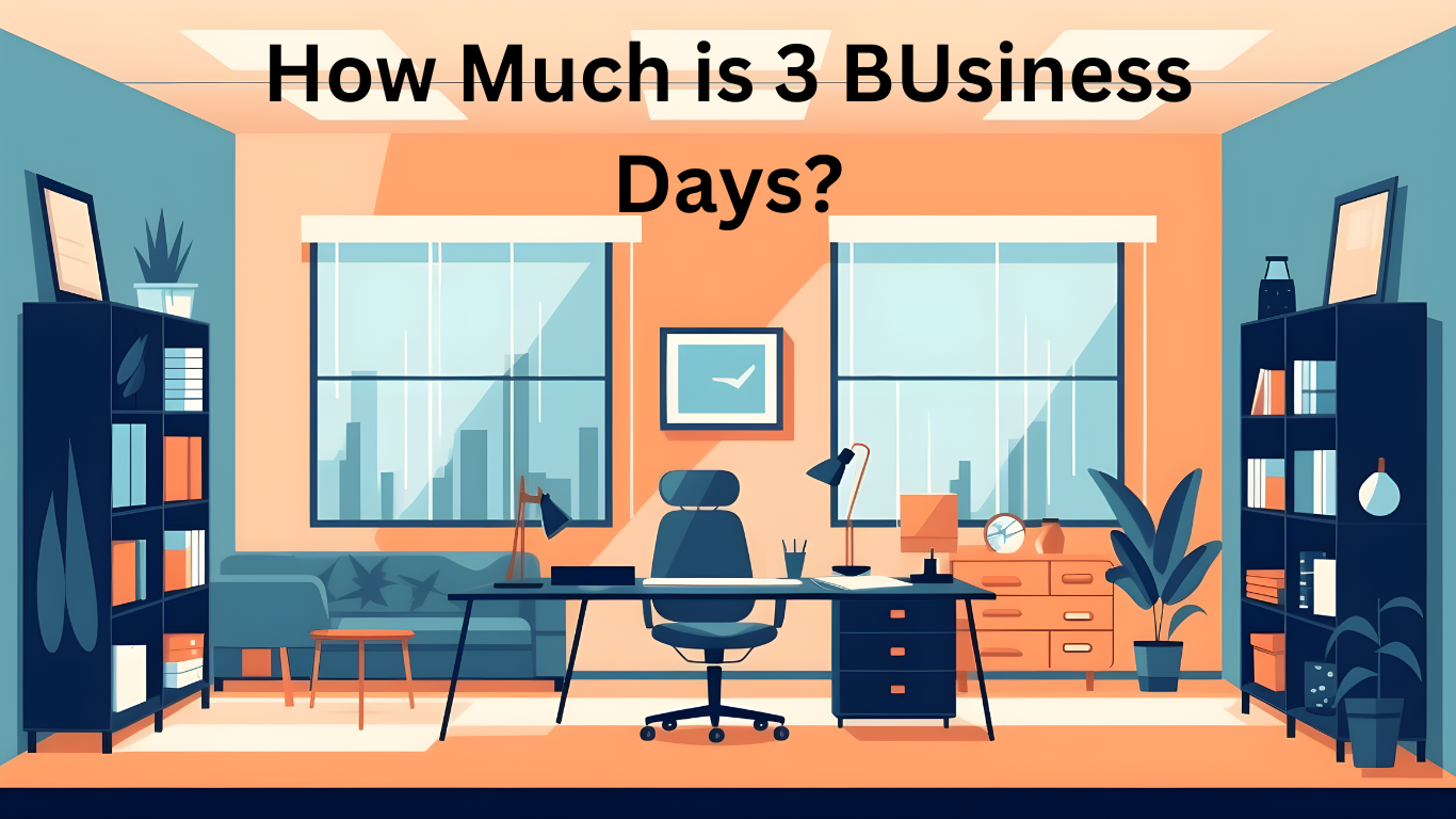 How much is 3 Business Days?